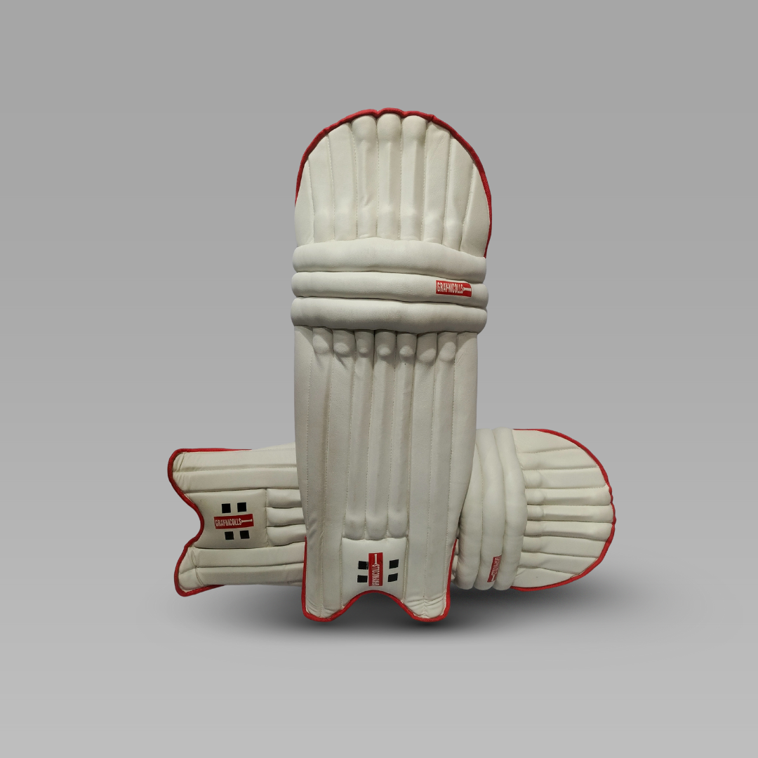 GN Cricket Batting Pads - White - Men
