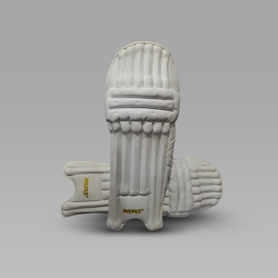 Premium Quality Cricket Batting Pads - White - Men