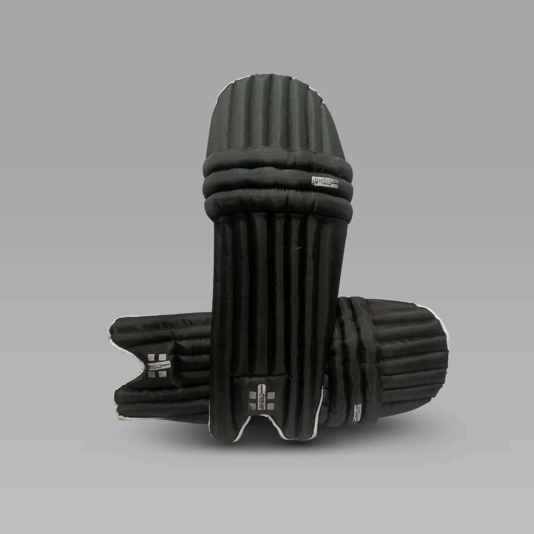 Youth Cricket Batting Pads - BLACK