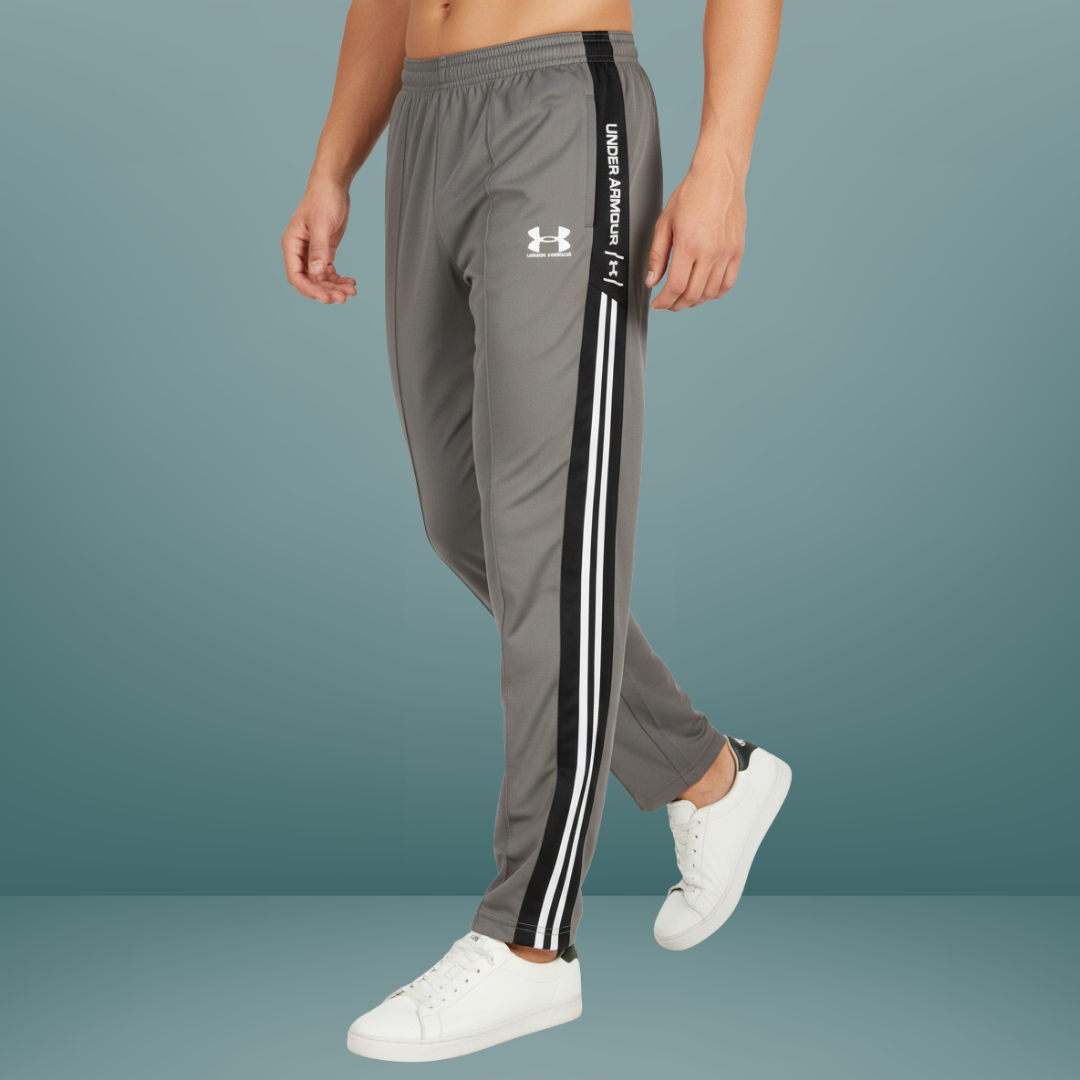 UA Side Strip Gray Trouser