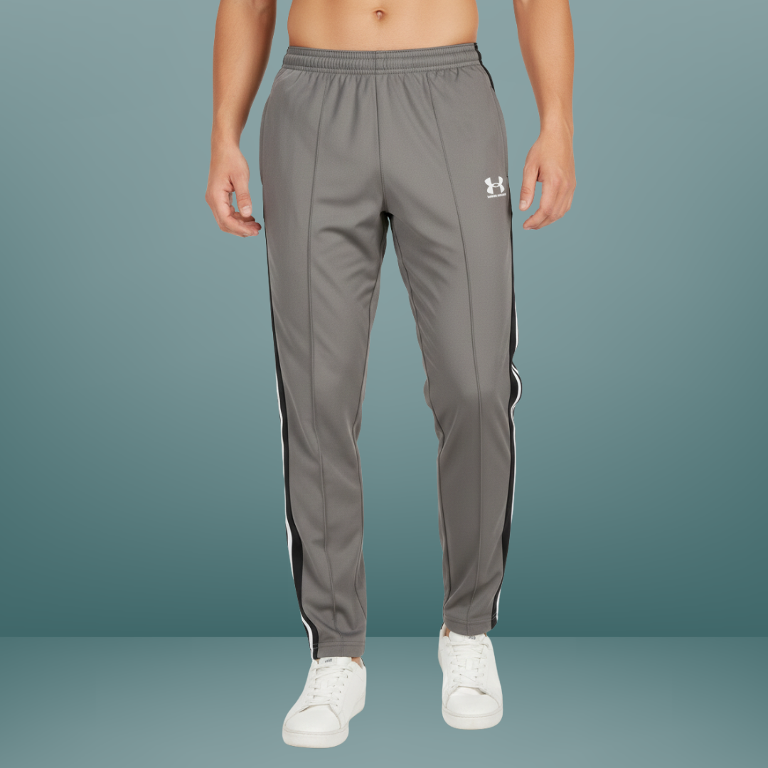 UA Side Strip Gray Trouser