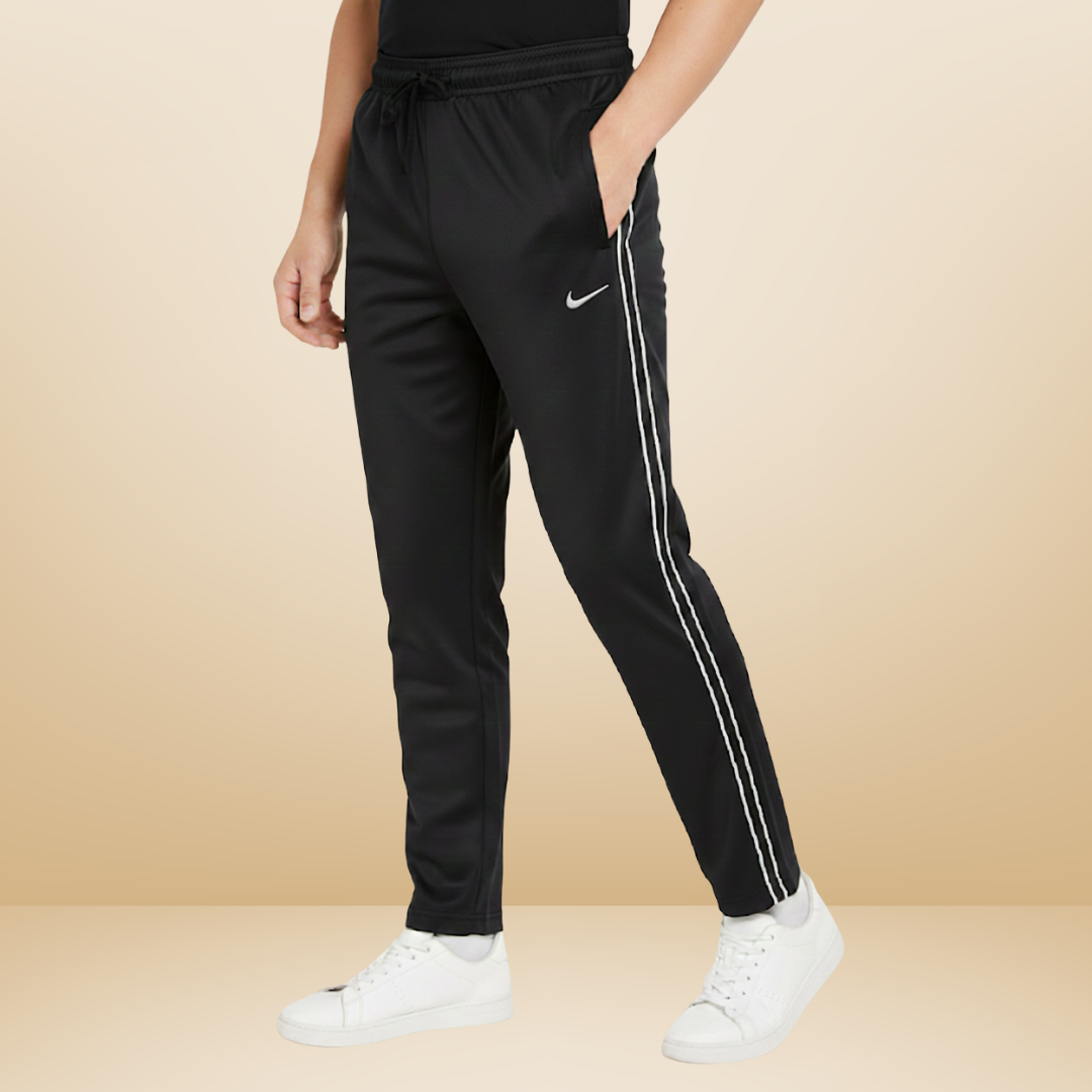 Nik Side Liner Black Trouser