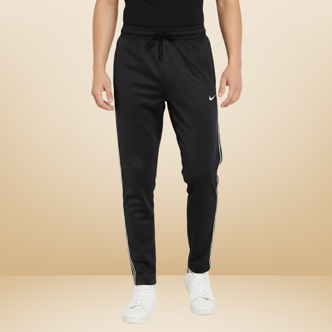 Nik Side Liner Black Trouser