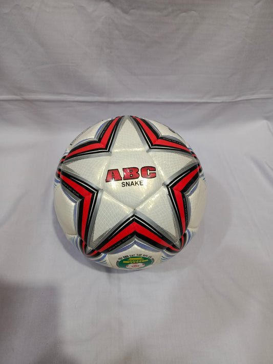 ABC Star Foot Ball / Soccer Ball - Hand Stitched - Size 5 - Waterproof