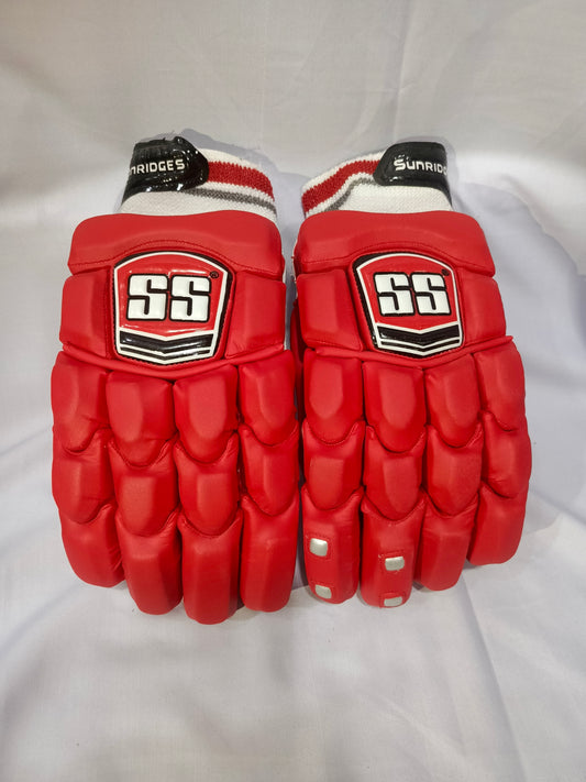 Premium Quality Batting Gloves - RED