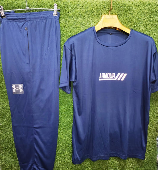 ARM - Simple Navy Blue - Summer Track Suite