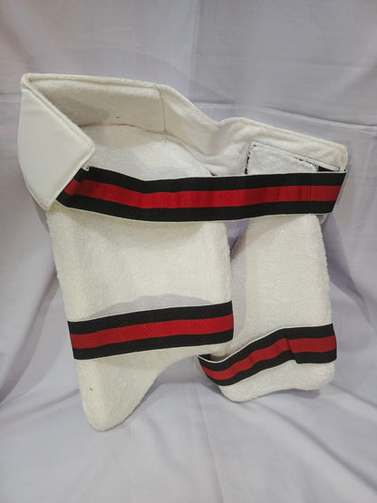 Best Quality Cricket Thigh Pad - White - Set