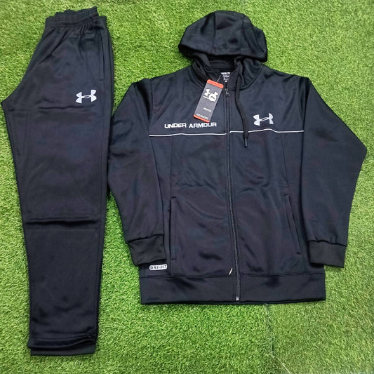ARM Winter Tracksuit - Sports & Casual Wear - Simple Black